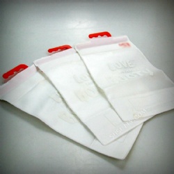 Thickened PVC Transparent Jewelry Storage Bag Anti-oxidation Zipper Jewelry Silver Packaging Bag