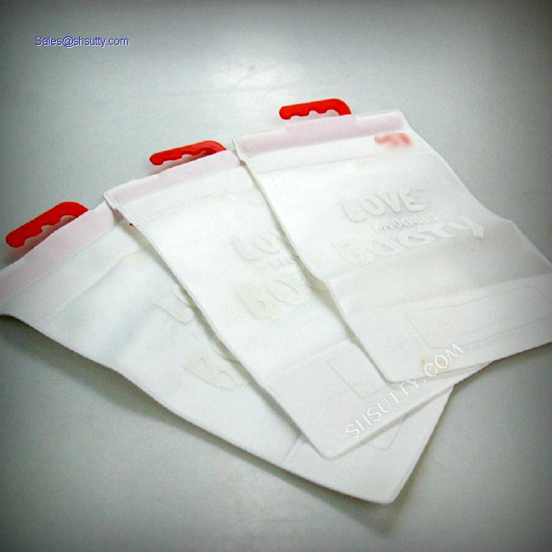 Thickened PVC Transparent Jewelry Storage Bag Anti-oxidation Zipper Jewelry Silver Packaging Bag