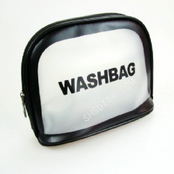 Blank Wholesale Clear Eva Zipper Cosmetic Bag Waterproof Small Plastic Storage Bag