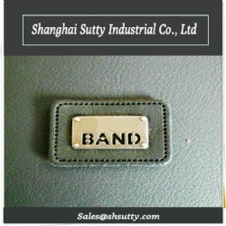 Custom Emboss Leather Patch Label Tag for Handbags Personalized Design