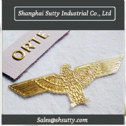 Custom Embossed 3D Logo TPU Labels for Garment